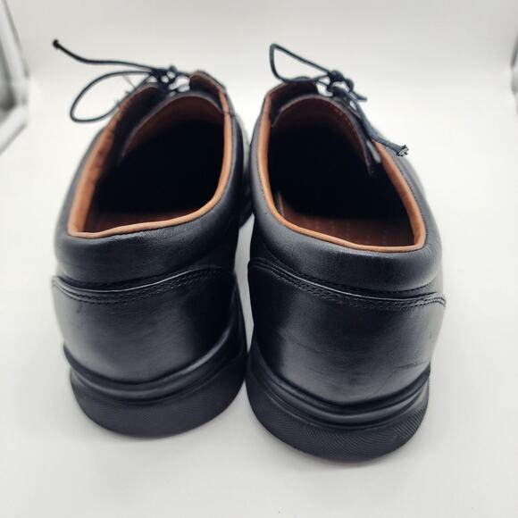 Allen Edmonds Passenger Black Leather Comfort Oxford Dress Shoes Men’s 10 D - Picture 4 of 9